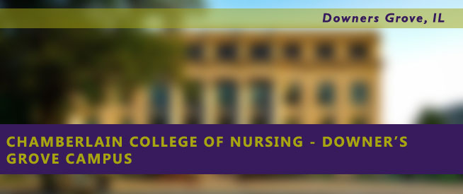 Chamberlain College of Nursing - Downer's Grove Campus Nursing Program