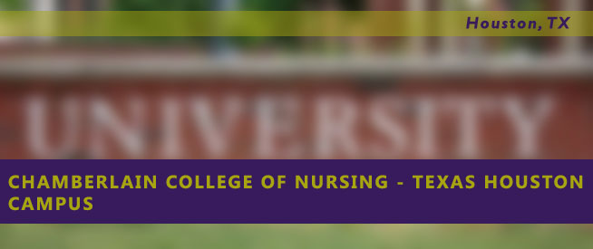 Chamberlain College of Nursing - Texas Houston Campus Nursing Program
