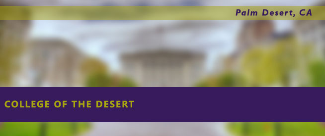 College of the Desert Nursing Program