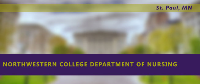 Northwestern College Department of Nursing Nursing Program