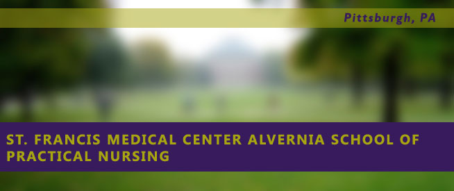 St. Francis Medical Center Alvernia School of Practical Nursing Nursing Program